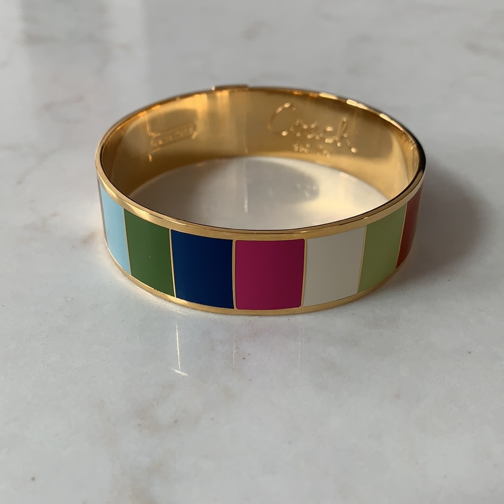 Coach Legacy Enamel Bangle
